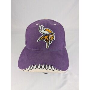 VTG Minnesota Vikings Hat Cap Mens Purple NFL Football Y2K 90s Casual